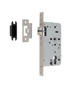 Satin Stainless Steel 60mm DIN Latch - Square | DLX0060LSSS