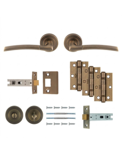 Antique Brass Cabanas Bathroom Pack - Ultimate Door Pack