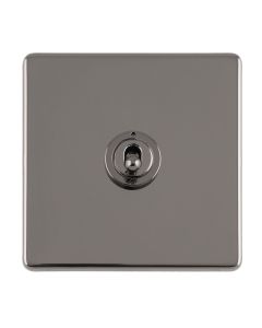 Eurolite Black Nickel 1 Gang 10Amp Toggle Switch  | ECBNT1SW