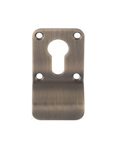 Carlisle Brass Antique Brass Euro Cylinder Pull  |  ECP1000AB