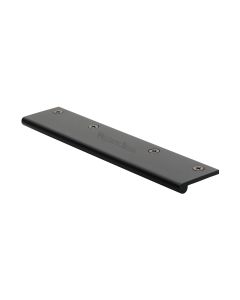 Heritage Brass Matt Black Edge Pull Cabinet Handle 200mm