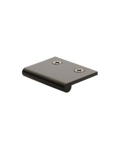 Heritage Brass Matt Bronze Edge Pull Cabinet Handle 50mm