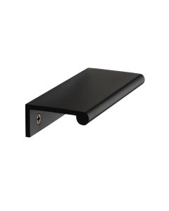 Heritage Brass Matt Black EPR Edge Pull Cabinet Handle 100mm