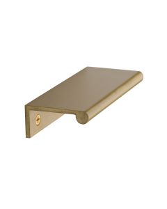 Heritage Brass Satin Brass EPR Edge Pull Cabinet Handle 100mm