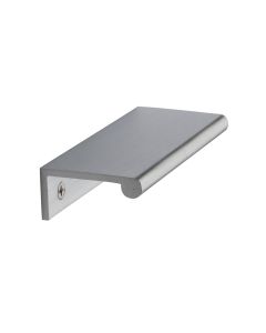 Heritage Brass Satin Chrome EPR Edge Pull Cabinet Handle 100mm