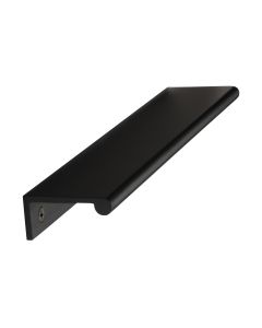 Heritage Brass Matt Black EPR Edge Pull Cabinet Handle 200mm