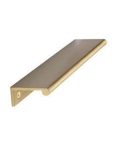Heritage Brass Satin Brass EPR Edge Pull Cabinet Handle 200mm