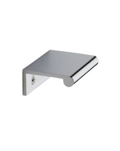 Heritage Brass Polished Chrome EPR Edge Pull Cabinet Handle 50mm