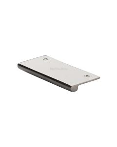 Heritage Brass Polished Nickel Finish EPT Edge Pull Cabinet Handle 100mm