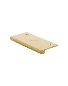Heritage Brass Satin Brass EPT Edge Pull Cabinet Handle 100mm