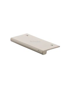 Heritage Brass Satin Nickel EPT Edge Pull Cabinet Handle 100mm