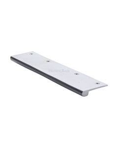 Heritage Brass Satin Chrome EPT Edge Pull Cabinet Handle 200mm
