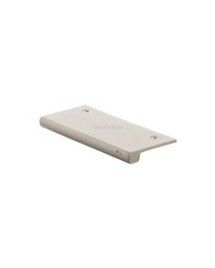 Heritage Brass Satin Nickel EPT Edge Pull Cabinet Handle 50mm