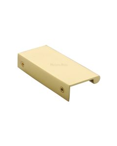 Heritage Brass Polished Brass EPTR Edge Pull Cabinet Handle 100mm