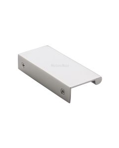 Heritage Brass Polished Nickel Finish EPTR Edge Pull Cabinet Handle 100mm