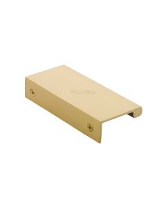 Heritage Brass Satin Brass EPTR Edge Pull Cabinet Handle 100mm