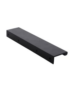 Heritage Brass Matt Black EPTR Edge Pull Cabinet Handle 200mm