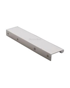 Heritage Brass Polished Nickel Finish EPTR Edge Pull Cabinet Handle 200mm