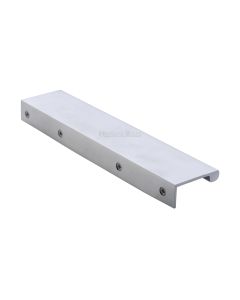 Heritage Brass Satin Chrome EPTR Edge Pull Cabinet Handle 200mm