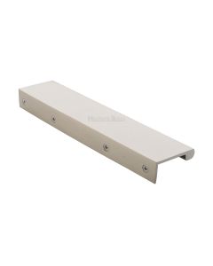 Heritage Brass Satin Nickel EPTR Edge Pull Cabinet Handle 200mm