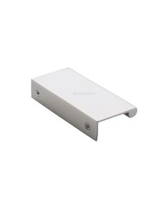 Heritage Brass Polished Nickel Finish EPTR Edge Pull Cabinet Handle 50mm
