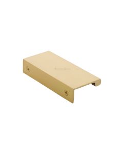 Heritage Brass Satin Brass EPTR Edge Pull Cabinet Handle 50mm