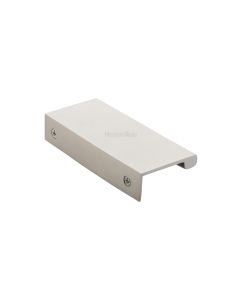 Heritage Brass Satin Nickel EPTR Edge Pull Cabinet Handle 50mm