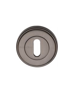 Matt Bronze Standard Key Escutcheon Round - ERD7000