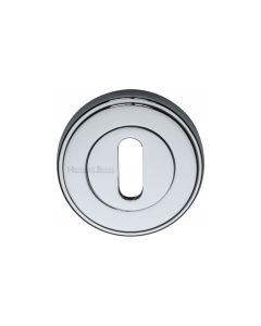 Polished Chrome Standard Key Escutcheon Round - ERD7000