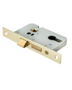 64mm Electro Brassed Easi T Euro Profile Sashock | ESE5025EB