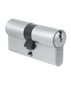 Evva Keyed Alike 72mm A5 Nickel Plated Euro Double Cylinder 36/36 | L6149KA