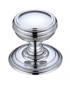 Set Polished Chrome Fulton & Bray Concealed Fix Mortice Knob | FB305CP