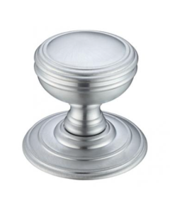 Set Satin Chrome Fulton & Bray Concealed Fix Mortice Knob | FB305SC