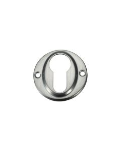 45mm Satin Nickel Euro Profile Cylinder Escutcheon | FB51SN