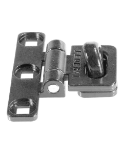 Federal FD701HS Black Hardened Steel T Shape Hasp & Staple
