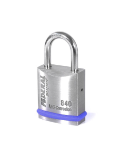 Federal FD840 40mm Stainless Steel Padlock with keying options