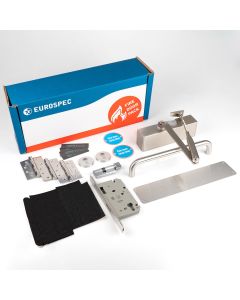 Eurospec Commercial Fire Door Pack - PUSH/PULL DIN LOCKABLE | FDPC1