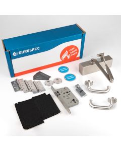 Eurospec Commercial Fire Door Pack - LEVER DIN LOCK | FDPC3