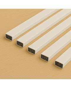 Fire Door Intumescent Strip White 10mm x 4mm x 1050mm Single Door Pack