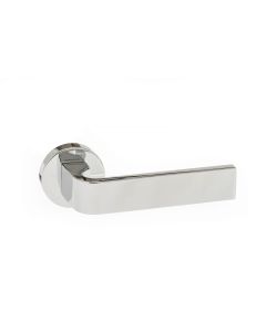 Set Forme FMR413PC Polished Chrome Monza Lever on Round Minimal Rose