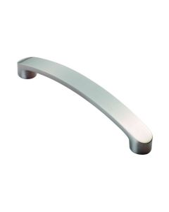 Satin Nickel 178mm Radiused End Flat Bow Handle | FTD2035BSN