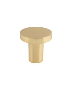 Satin Brass 26mm Circular Cupboard Knob | FTD348ASB