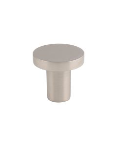 Satin Nickel 26mm Circular Cupboard Knob | FTD348ASN