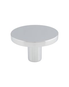 Polished Chrome 41mm Circular Cupboard Knob | FTD348BPC
