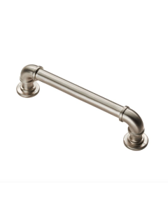 Satin Nickel 128mm Pipe Design Cabinet Pull Handle | FTD402BSN