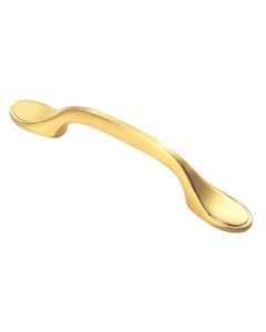 Satin Brass 128mm Shaker Style Handle | FTD520SB