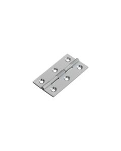 Pair 64mm Satin Chrome Cabinet Hinge | FTD800DSC