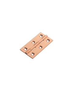 Pair 64mm Satin Copper Cabinet Hinge | FTD800DSCO