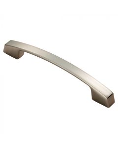 Satin Nickel 128mm Bridge Cabinet Handle | FTD3165BSN
