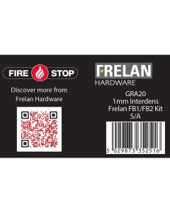 Frelan Kit for JLFB mortice locks 30/60 minute 1mm